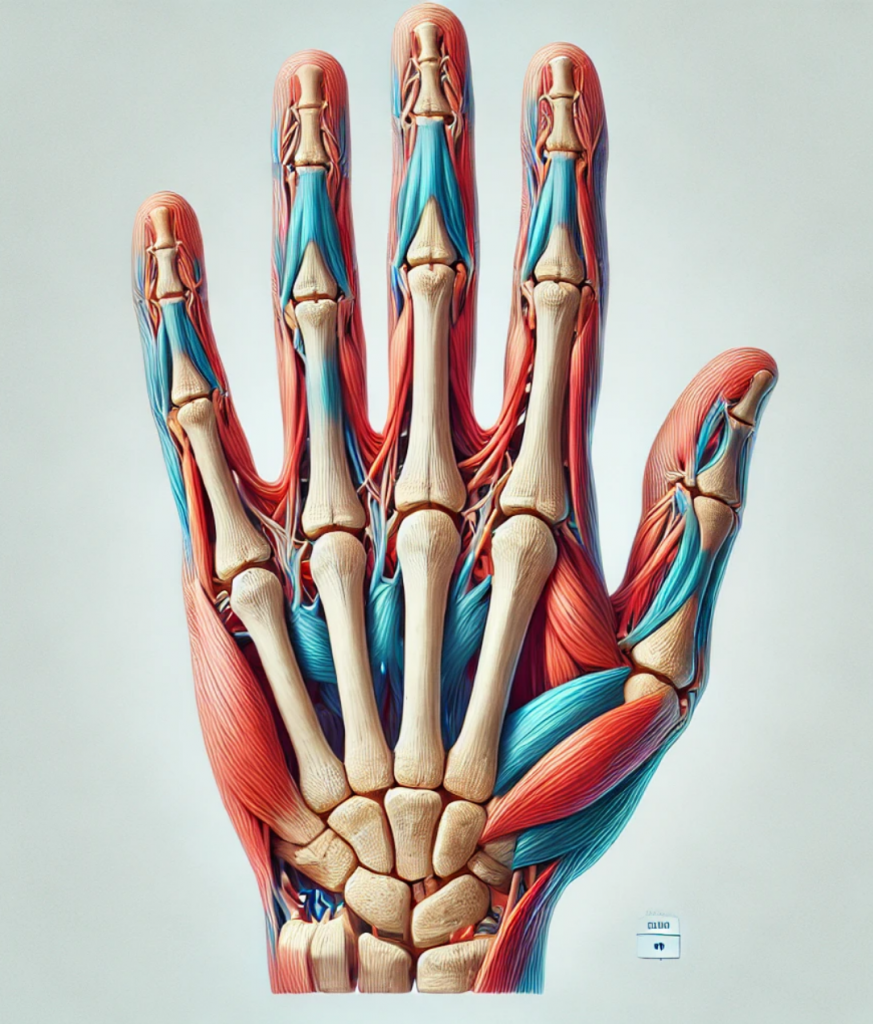 anatomía de la mano y hueso escafoides